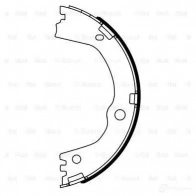 Тормозные колодки ручника, комплект BOSCH G63MP 0986487947 BS794 7 1193481615 - Изображение 4