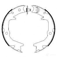 Тормозные колодки ручника, комплект BOSCH 341732 SE6IC9 BS90 2 0986487683 - Изображение 4