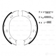 Тормозные колодки ручника, комплект BOSCH 3ARE2ZO 0986487610 341674 B S848 - Изображение 4