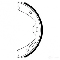 Тормозные колодки ручника, комплект BOSCH 1193481612 0986487944 BS794 4 JC6P8 - Изображение 2