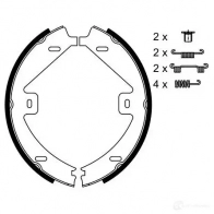 Тормозные колодки ручника, комплект BOSCH ZJHDDU 0986487752 BS97 2 341803 - Изображение 7