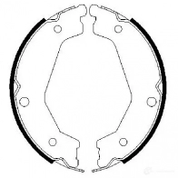 Тормозные колодки ручника, комплект BOSCH DM9QT7 341756 0986487708 B S928 - Изображение 3