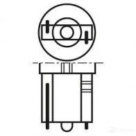 Лампа накаливания W1.2W W2X4.6D 1.2 Вт 12 В 3000-4000K BOSCH 6QQQMFK 12V 1,2W ECO 1987302824 1423170575 - Изображение 2