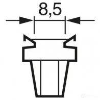 Лампа B8.5D 1.2 Вт 24 В BOSCH 359585 I 350546 1987302874 - Изображение 6