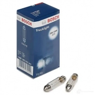 Лампа C10W 10 Вт 24 В BOSCH RT8WQH 24V 10W TRUCKLIGHT 350424 1987302521 - Изображение 2
