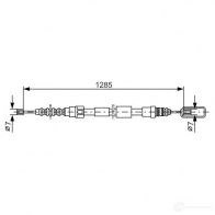 Трос ручника, стояночного тормоза BOSCH 1987477155 GJ54UII BC13 5 353410
