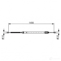 Трос ручника, стояночного тормоза BOSCH B C499 EFDO3X 1987477637 Renault Megane (KA) 1 Универсал 1.9 D (KA0J. KA0R) 64 л.с. 1999 – 2003