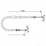 Трос ручника, стояночного тормоза BOSCH BC 1218 1987482334 355389 8XTVE