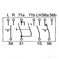 Подрулевой переключатель поворотников BOSCH 324518 XQ0VC1 C 3165141685794 0341810010 - Изображение 4
