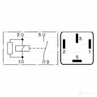 Реле свечей накала BOSCH V23 136-J6-X055 88BIE 334815 0986332001 - Изображение 4