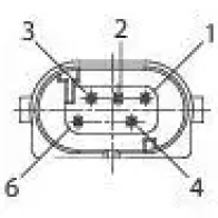 Сервопривод заслонки печки BOSCH 306164 0132801169 LOTAGI7 V MC2 - Изображение 3