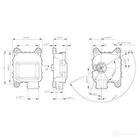 Сервопривод заслонки печки BOSCH 306164 0132801169 LOTAGI7 V MC2 - Изображение 6