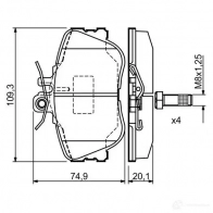 Подшипник привода генератора BOSCH f00m136248 368276 RUV UUBD 3165143335451 - Изображение 4