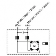 Мотор вентилятора радиатора BOSCH GPB 12V 305 W HLUSF f006km0611 1193522664 - Изображение 7