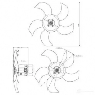 Мотор вентилятора радиатора BOSCH 4047025388924 367533 LBBD BO f006b10441 - Изображение 4