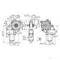 Мотор стеклоподъемника BOSCH 0130822488 1423075661 FP G2 UZXL34 - Изображение 7