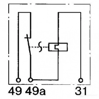 Реле поворотников, поворотов BOSCH SAT K0CS 1423138636 0336850004 3165142322865 - Изображение 3
