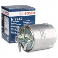 Топливный фильтр BOSCH 1193529767 A21R5J N 2742 f026402742 - Изображение 2