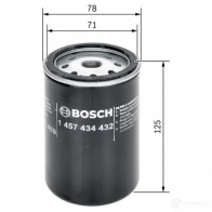 Топливный фильтр BOSCH N 4432 WXCAK 349491 1457434432 - Изображение 5