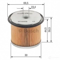 Топливный фильтр BOSCH 348836 4RMMS N 9657 1457429657 - Изображение 4