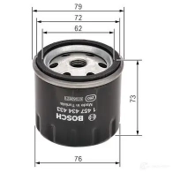 Топливный фильтр BOSCH 349492 1457434433 3E0KF7X N 4433 - Изображение 8