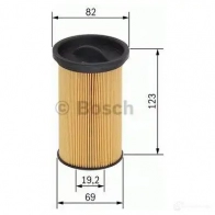 Топливный фильтр BOSCH YLRA9B9 N 1708 348974 1457431708 - Изображение 4