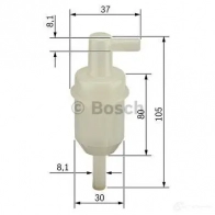 Топливный фильтр BOSCH 328918 0450904077 74002 N 4077 - Изображение 4