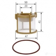 Фильтр топливный BOSCH 8L4NT N 2131 370419 F026402131 - Изображение 3