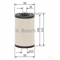 Топливный фильтр BOSCH P3MWWVK 1457431158 N 1158 348958 - Изображение 7