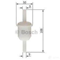 Топливный фильтр BOSCH U1URLVJ 328920 N 4158 0450904158 - Изображение 4