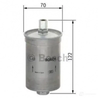 Топливный фильтр BOSCH F 0225 0986450225 M14LO9T 337619 - Изображение 5