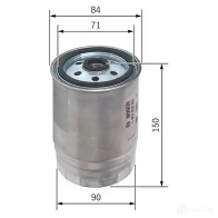 Топливный фильтр BOSCH 1457434460 LZH08 349513 N 4460 - Изображение 5