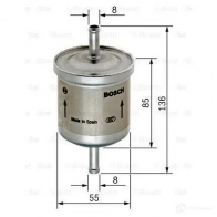 Топливный фильтр BOSCH f026402001 37H2P6 370315 N 2001 - Изображение 4