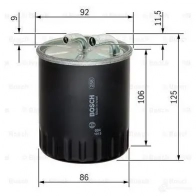 Топливный фильтр BOSCH U05BZ12 N 4437 1457434437 349495 - Изображение 4