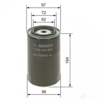 Топливный фильтр BOSCH HRJ0R f026402036 N 2036 370341