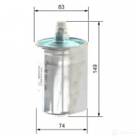 Топливный фильтр BOSCH 4047024665453 0986af8092 344215 21 5Y6 - Изображение 8