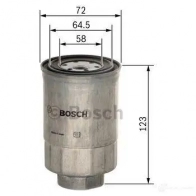 Топливный фильтр BOSCH 1457434440 7ECM4ZJ 349498 N 4440 - Изображение 4