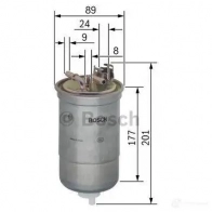 Топливный фильтр BOSCH 0450906374 74019 N 6374 329064 - Изображение 3