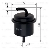 Топливный фильтр BOSCH 337591 F 0106 KI01D 0986450106 - Изображение 5