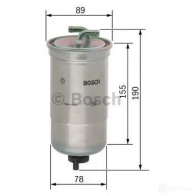 Топливный фильтр BOSCH 0S6PO 0450906442 329077 N 6442 - Изображение 5
