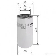 Топливный фильтр BOSCH f026402035 370340 N 2035 N9LT4 - Изображение 2