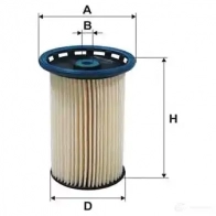 Топливный фильтр BOSCH RU8PC0E 370445 N 2809 f026402809 - Изображение 3