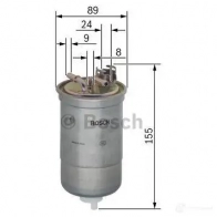 Топливный фильтр BOSCH N 6409 0450906409 329069 XA2KMDY - Изображение 3