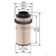 Топливный фильтр BOSCH 370336 0CVF1 f026402031 N 2031 - Изображение 7