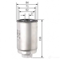 Топливный фильтр BOSCH 370434 0OV12Q f026402176 N 2176 - Изображение 10