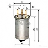Топливный фильтр BOSCH EEE94 0450906508 329099 N65 08 - Изображение 6