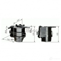 Топливный фильтр BOSCH N7 007 0450907007 329104 0BWAML - Изображение 4