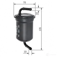 Топливный фильтр BOSCH F 0105 SC0N6T 337590 0986450105 - Изображение 3