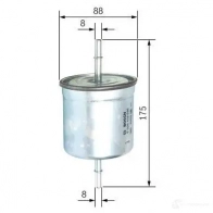Топливный фильтр BOSCH F 3030 9X6L5 370497 f026403030 - Изображение 3