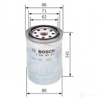 Топливный фильтр BOSCH N 2813 f026402813 370447 75M4A6Z - Изображение 4